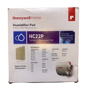 Honeywell Home Humidifier Pad HC22P‎ Antimicrobial Replacement 9.5" x 10"
